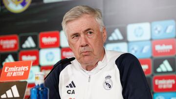 Sigue en directo la rueda de prensa de Ancelotti antes del Real Sociedad-Real Madrid