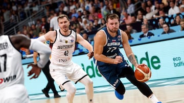 Alemania - Eslovenia, en directo: EuroBasket 2025 con Luka Doncic, hoy en vivo