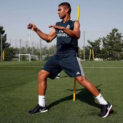 Casemiro vuelve a entrenarse; pero no Marcelo