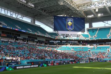 El FC Barcelona realizó su última práctica antes de El Clásico ante el Real Madrid, en el Hard Rock Stadium de Miami.