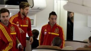 Los jugadores de España aterrizarán en Barajas este lunes