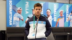 Schwartzman: "Llevo semanas pensando en el debut con Garín"