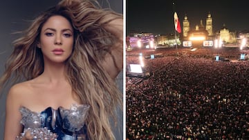 Shakira rompe récord histórico en el Zócalo de CDMX: esta fue la cifra oficial de asistentes