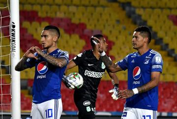 Partidazo en El Campín entre Millonarios y Nacional. El equipo azul fue superior tácticamente a los dirigidos por Osorio