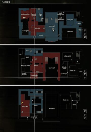 Mapa completo de la comisar&iacute;a