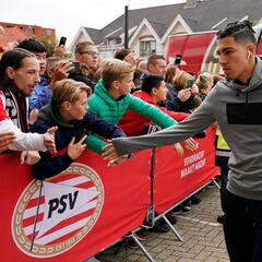 Erick Gutiérrez fue titular en la goleada que recibió el PSV