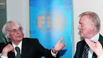 <b>ENFRENTADOS OTRA VEZ. </b>Ecclestone, Mosley y Montezemolo siguen sin llegar a un consenso para la F-1.