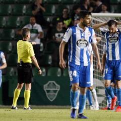 1x1 del Deportivo: Nadie pudo derribar el muro de José Juan