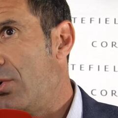 Figo: "Yo creo que el fútbol no tiene por qué estar en medio de problemas políticos"
