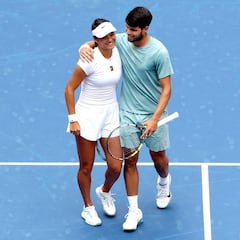 Raducanu, a Alcaraz tras el dobles mixto del US Open: “Eres el mejor”