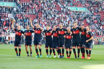 Baile, gritos y alegría: Así celebró el Bayern Múnich