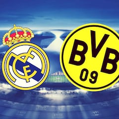 What is the all-time head-to-head record between Real Madrid and Borussia Dortmund?