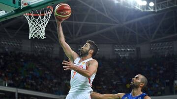 Juan Carlos Navarro y Tony Parker.