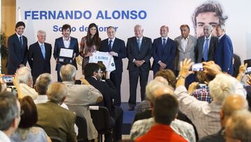 Fernando Alonso named honorary member of Real Madrid