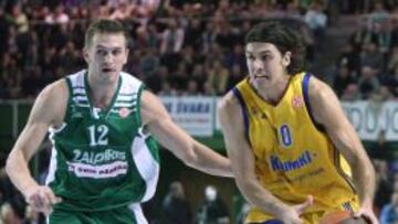 Kresimir Loncar, nuevo jugador del Valencia, durante su etapa en el Khimki ruso.