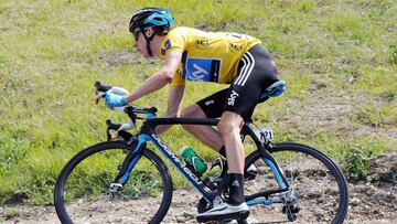 Wiggins, en el Dauphin&eacute; de 2011.
 