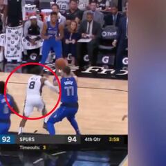 Lección rápida de Doncic de cómo engañar a un rival: Mills aún busca la pelota