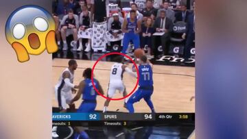 Lección rápida de Doncic de cómo engañar a un rival: Mills aún busca la pelota