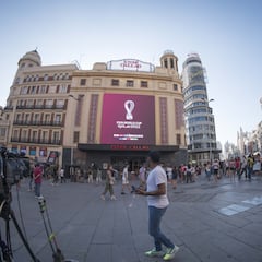 Qatar 2022 presenta su logo en todo el mundo