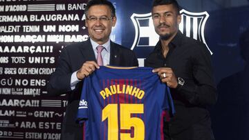 Paulinho: "Recompensaré el esfuerzo hecho por Barcelona"