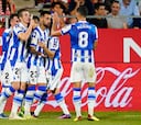 Resumen y goles del Girona vs. Real Sociedad, jornada 8 de Liga Santander
