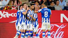 Resumen y goles del Girona vs. Real Sociedad, jornada 8 de Liga Santander