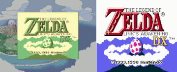 the legend of zelda links awakening dx super game boy game boy color