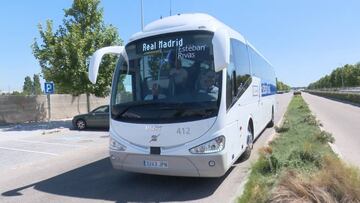 La plantilla del Madrid llegó a Valdebebas y descansará dos días