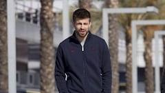 Después de la tormenta…, Piqué no se entrenó con el Barça