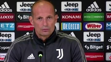 Allegri, sobre la vuelta de Morata: "Depende lo arriesgado que sea"