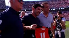 Marcelo Salas se reencontró con los hinchas de River Plate: ¡ovación de ídolo!