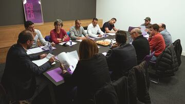 Primera reunión del Comité Consultivo de Aficionados del Real Valladolid.