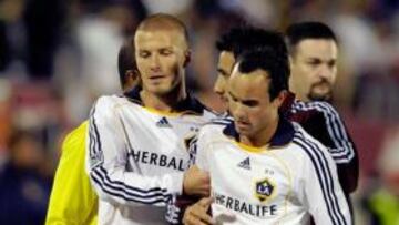 <b>LÍO. </b>En 2008 Donovan criticó el papel de Beckham en Los Ángeles.