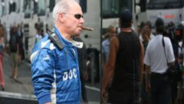 Hartstein durante su época como responsable médico de la F-1.