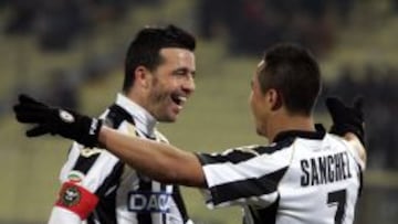 En 2009 Antonio Di Natale y Alexis S&aacute;nchez se combinaron para marcar 41 goles.