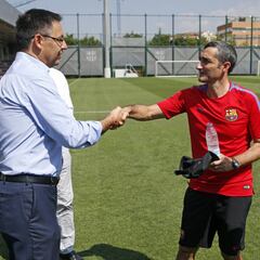 Valverde, aún sin vacaciones: reuniones de planificación