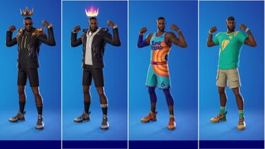 Fortnite: skins LeBron James y Tune Squad LeBron ya disponibles; precio y contenidos