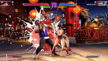 Capturas de pantalla de Street Fighter 6 en Switch 2