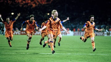 Barcelona won the last European Cup in 1992