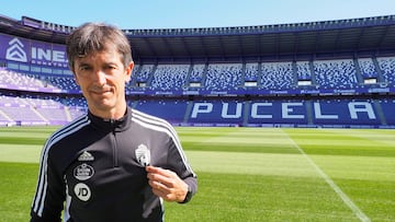 23/09/22 REAL VALLADOLID ENTREVISTA A JOSE ROJO PACHETA ENTRENADOR