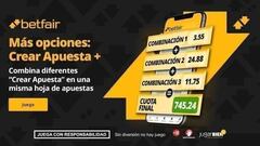 Crear Apuesta + de Betfair para las semifinales de la UEFA Nations League