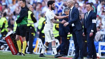 Zidane quiere que Isco continue en el Madrid la próxima temporada y ya se lo ha hecho saber al club.