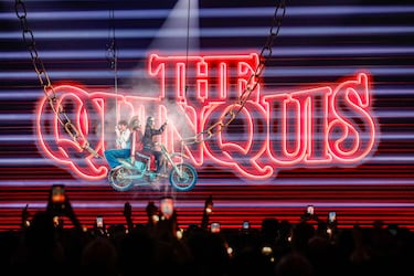 The Quinquis durante la segunda final del Benidorm Fest 2026.