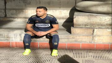 Marco Fabi&aacute;n con Philadelphia Union