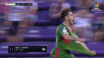 Resumen y gol del Valladolid vs. Alav¨¦s de la Liga Santander