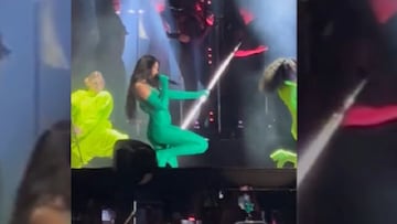 Dua Lipa la rompió con un baile en Buenos Aires y se acerca a Chile