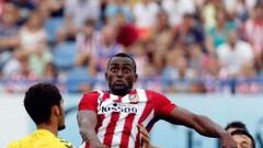 Jackson no pudo marcar en su debut con el Atlético