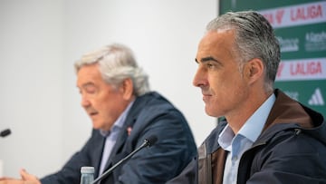 Pablo López durante su comparecencia de prensa.