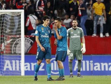 Jesus Vallejo y Dani Ceballos.