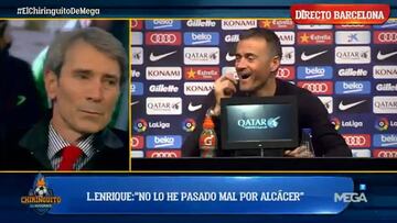 A Luis Enrique le incomoda un periodista y... ¿canta un villancico?